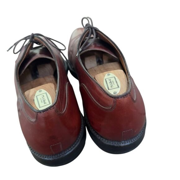 Alden 2488 STRAIGHT TIP BLUCHER OXFORD Walnut Brown Calfskin 12 AC - Picture 4 of 11